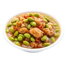 Stewed Chicken with Tender Soybeans