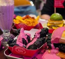 Black Pepper Fried Chicken Burger