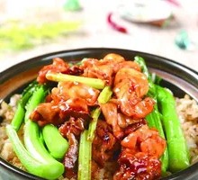 Green Bean and Pork Rice