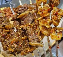 Charcoal-Roasted Pig Skin and Tendon