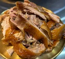 Golden Hand-Torn Chicken