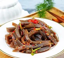 Spicy and Sour Tofu-like Konjac Jelly