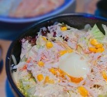 Wakayama Hot Spring Egg Crab Stick Salad