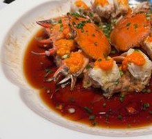 Steamed Crab with Pork