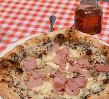 Truffle Ham Mushroom Pizza