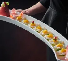 Steamed Sea Bass with Yellow Pepper