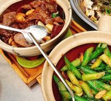 Shrimp Paste Stir-fried Mustard Greens