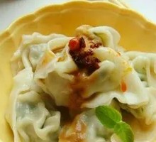 Cold-Mixed Pork and Mushroom Dumplings