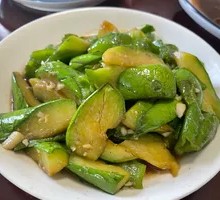 Stir-fried Green Pepper and Eggplant