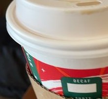 Golden Peach Oat Milk Latte