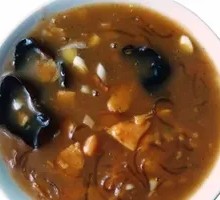 Spicy Soup with Tofu Pudding
