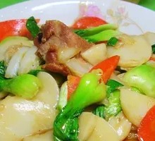 Tripe Stir-Fried with Rice Noodles