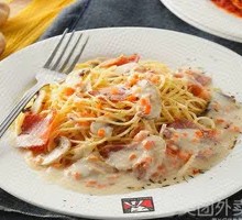 Bacon Mushroom Pasta