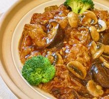 Double Mushroom Gluten Stew