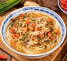 Sour Cabbage and Pork Noodle Soup