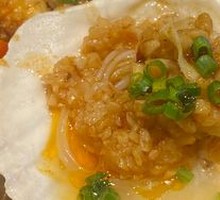 Garlic Fried Rice Vermicelli Baked Scallops
