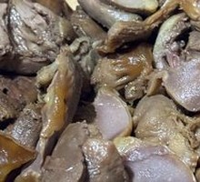 Braised Chicken Offal