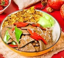 Sauce-Braised Pork Liver Rice Bowl