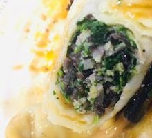 Peanut Sauce Noodle Dumplings