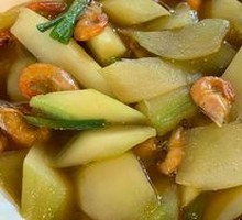 Cucumber and River Shrimp