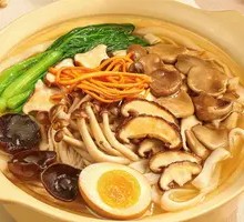 Freshly Simmered Five-Flavor Mushroom Handmade Noodles