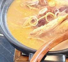 Korean Pu'er Rice Ginseng Chicken Soup