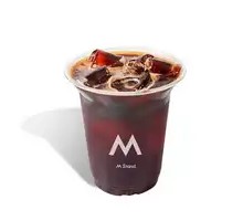 Black Cherry and Black Mulberry Sparkling Americano