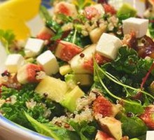 Fig Quinoa Cheese Salad
