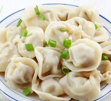 Green Bean and Pork Dumplings
