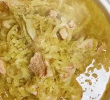 Braised Pork Belly with Pickled Cabbage