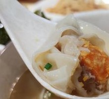 Egg Yolk Pork Dumplings