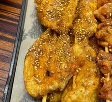 Handmade Tender Fried Pork Skewers