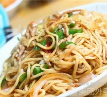 Shredded Pork Egg Noodles