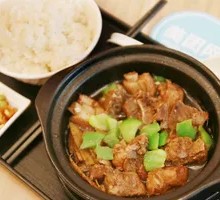 Braised Pork Rib Rice