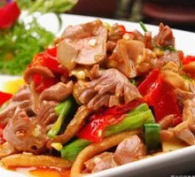 Pickled Pepper Duck Gizzard