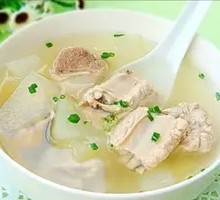 Winter Melon and Pork Rib Soup