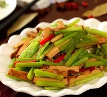 Celery with Tofu Sheets