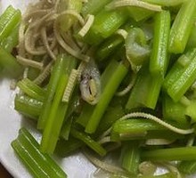 Dried Tofu with Celery
