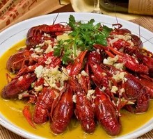 Golden Soup Garlic Lobster