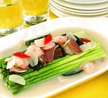 Clear Soup with Asparagus