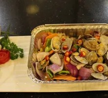 Aluminum-wrapped Clams