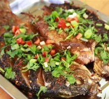Spicy Grilled Crucian Carp