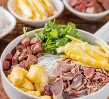 Bamboo Shoot and Old Duck Noodle Soup