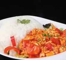 Tomato and Egg Fried Rice