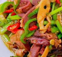 Stir-fried Lamb Offal with Celery