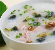 Century Egg and Pork Porridge