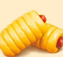 Pumpkin Hot Dog Roll