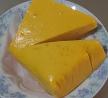 Pumpkin Steamed Sponge Cake