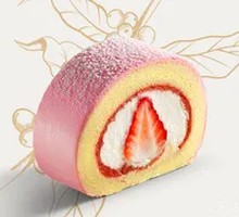 Seasonal Strawberry Swiss Roll