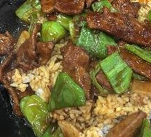 Sauce-Braised Pork Liver Rice